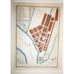 Plan of the Town of Paramaribo. [Surinam]