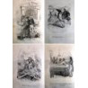 Trabajos y miserias de la vida. Cuadros joco-serios. Entretenimiento traducido y original de Aben-Zaide (seudónimo de...).