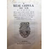 REAL Cédula de S.M. de 15 de Julio de 1784. Por la qual se sirve mandar que se observen y cumplan en todas las Costas de Mar, y