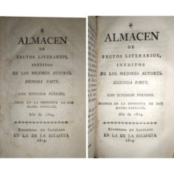 ALMACÉN de frutos literarios, inéditos de los mejores autores.