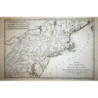 Carte de la partie nord, des Etats Unis, de l'Amerique Septrentrionale.