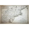 Carte de la partie nord, des Etats Unis, de l'Amerique Septrentrionale.