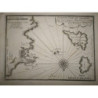 Plan du Port de Trapano et des Isles Favoüillane.