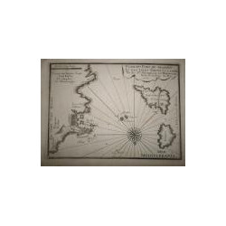 Plan du Port de Trapano et des Isles Favoüillane.