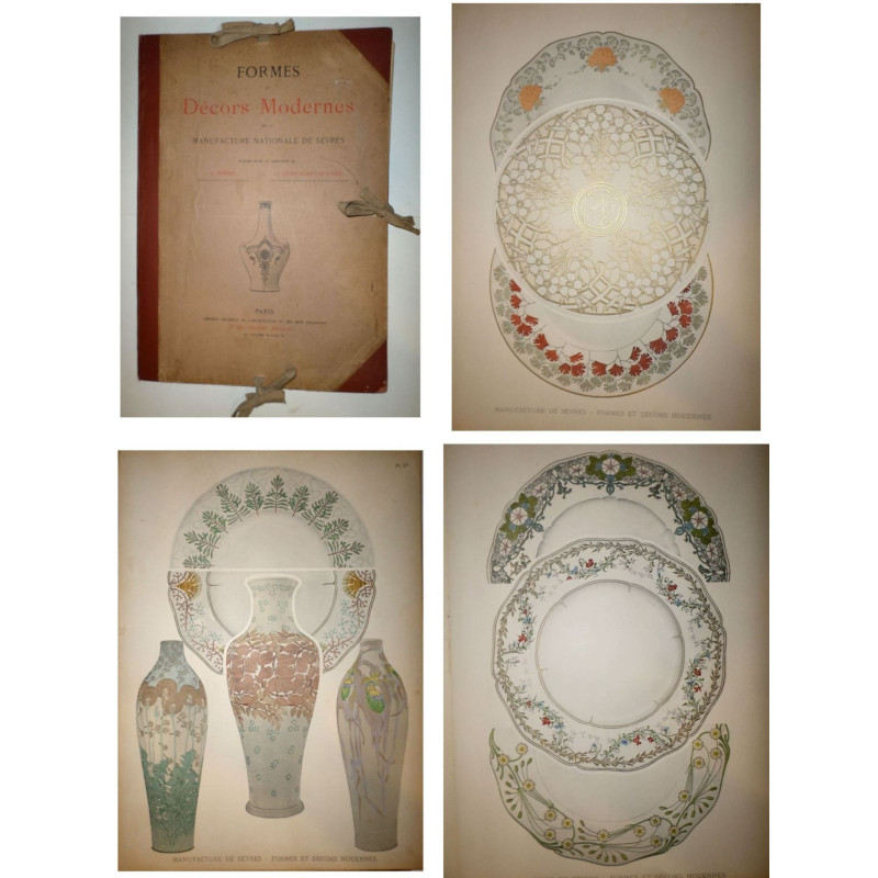 Formes et Décors Modernes de la Manufacture Nationale de Sèvres. Publiés sous la directión de…
