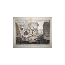 VIEW of Baxter (late Orange St) Betw. Hester & Grand St. 1861.