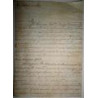 Carta manuscrita original.