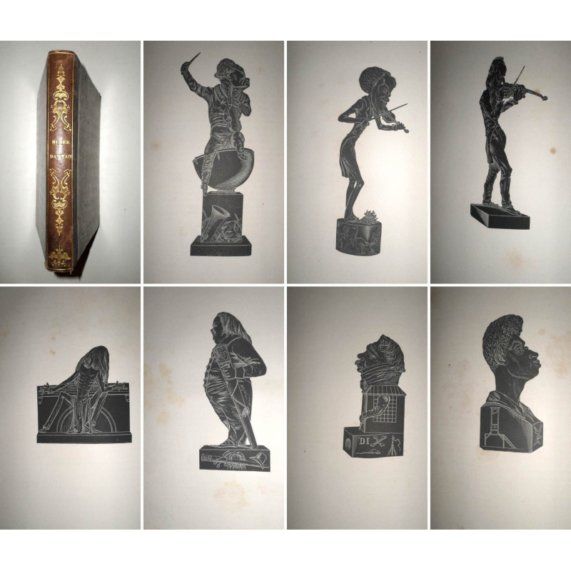 MUSÉE Dantan. Galerie des charges et croquis des célébrités de l'époque, avec texte explicatif et biographique.