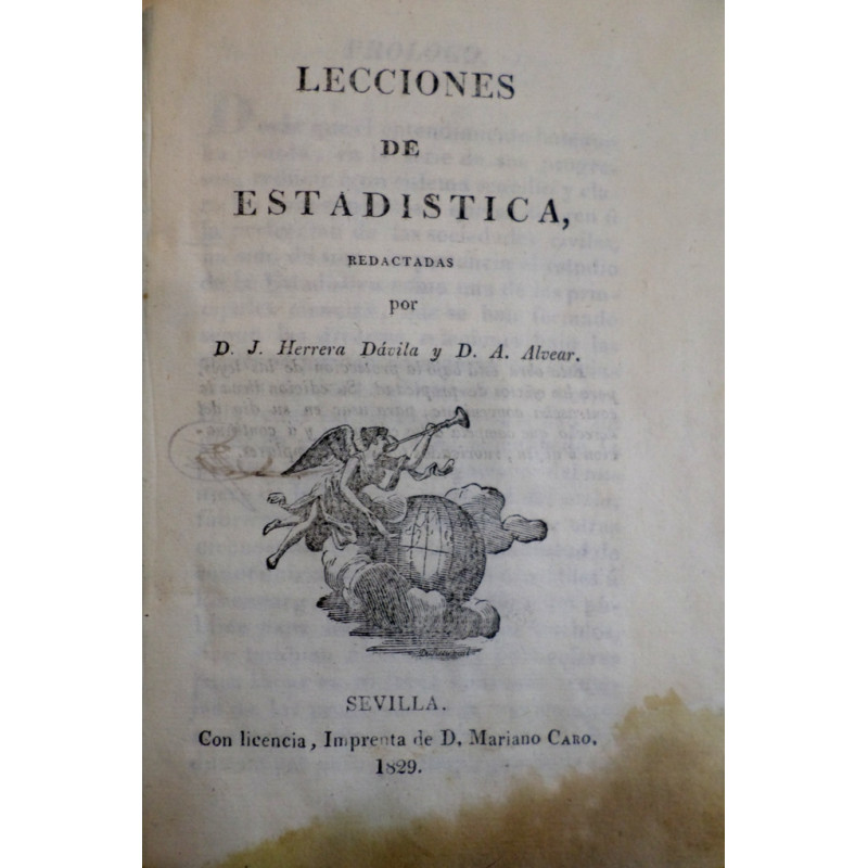 Lecciones de Estadística, redactadas por…