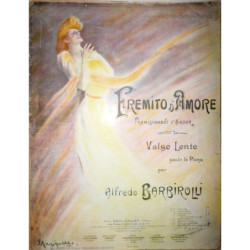 Fremito d'Amore. Frémissement d'amour, Valse lente pour le Piano.