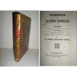 Principios de la Lengua Castellana,  o prueba contra todos los que asienta D. Vicente Salvá en su Gramática. Segunda edición, no