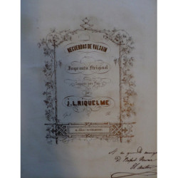 Recuerdos de Valsain. Improntu Original. Compuesto para piano.