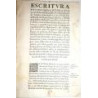 ESCRITURA  de Concordia, otorgada por los señores Diputados de la Santa Iglesia de Toledo, en su nombre, y en el de los Cabildos