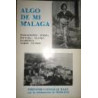 Algo de mi Málaga. Evocaciones. Poesía. Pintura. Teatro. Flamenco. Toros. Futbol. Prólogo de Segastián Souvirón…