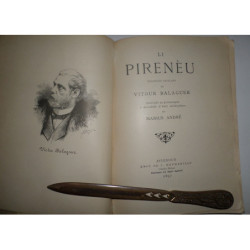 Li Pirenèu. Trilougio catalano de Vitour Balaguer. Revirado au pouvençau e precedido d'ùnis esclargimen pér Marius André.