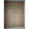 ELEMENTOS para el estudio del problema de Cataluña. Soluciones autonomistas y federalistas. Noviembre 1918.