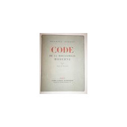 Code de la Bibliophilie Moderne. Préface de Francis de Miomandre.