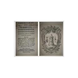 Conjeturas de Marbella. Entretenimientos histórico-geográficos, que dictó el amor de la patria y en sus ocios.