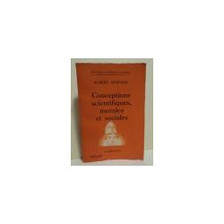 Conceptions scientifiques, morales et sociales. Traduit de l'anglais par Maurice Solovine.