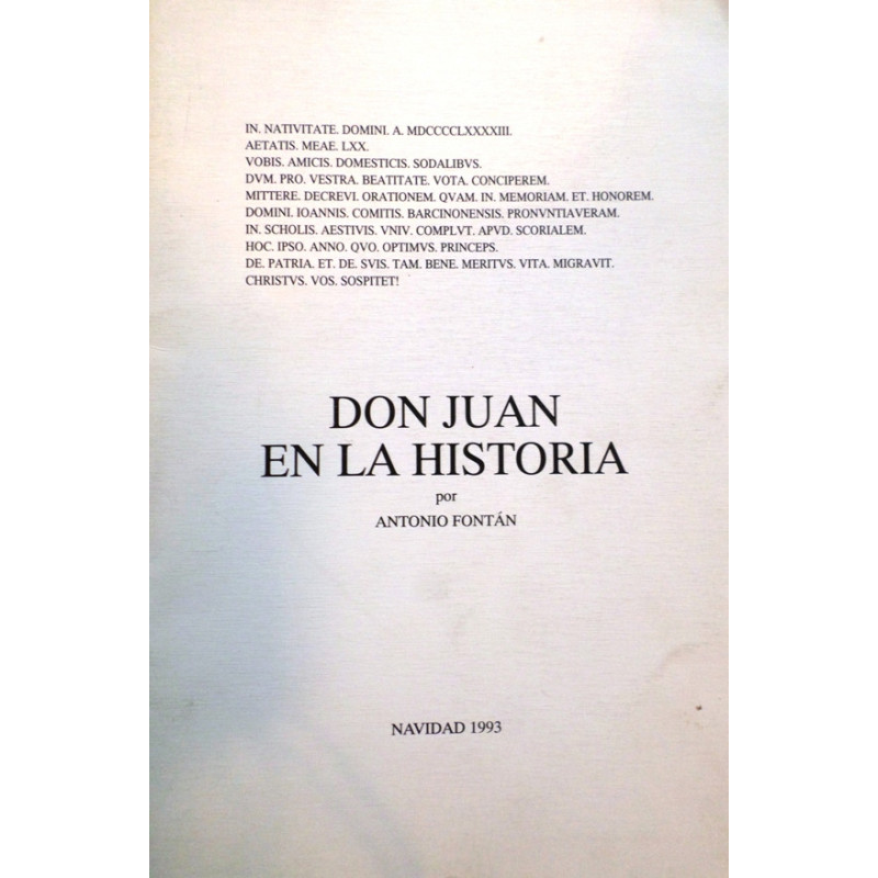 Don Juan en la Historia.