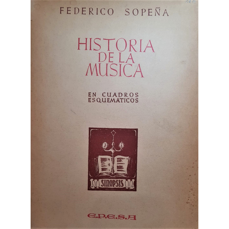 Historia de la Música en cuadros esquemáticos.
