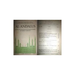 AL-ANDALUS. Revista de las Escuelas de Estudios Árabes de Madrid y Granada, Volumen XXX. Fascículo 1. Madrid-Granada 1965.