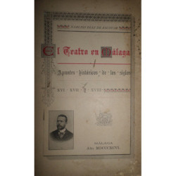 El Teatro en Málaga. Apuntes históricos de los siglos XVI, XVI y XVIII.