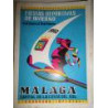 FIESTAS Deportivas de Invierno. Málaga. 15 de Enero al 15 de Febrero 1962. Programa Oficial.