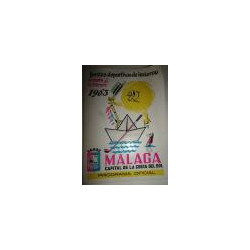 MÁLAGA. Fiestas Deportivas de Invierno. 15 de Enero al 15 de Febrero 1963.