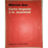 Carta Urgente a la Juventud. Poemas.