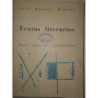 Textos literarios. Sexto curso de Bachiller.