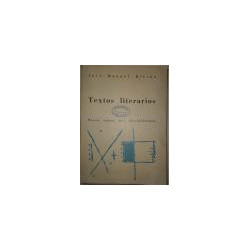 Textos literarios. Sexto curso de Bachiller.