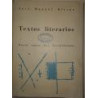 Textos literarios. Sexto curso de Bachiller.