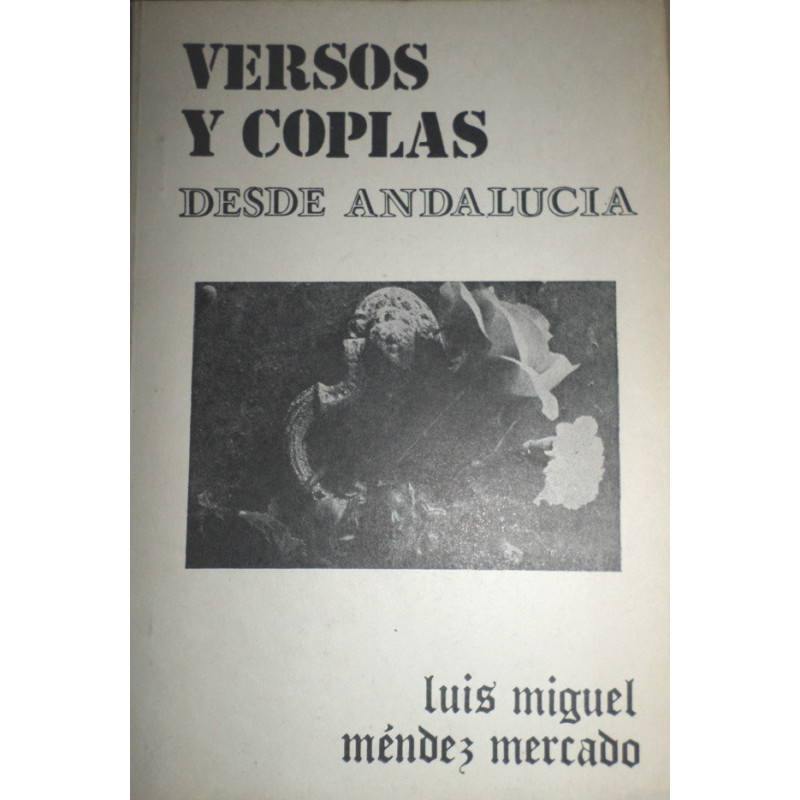 Versos y coplas desde Andalucía.