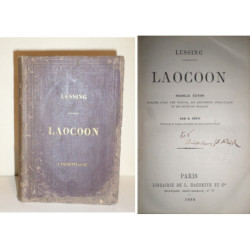 Laocoon. Nouvelle édition publiée avec une notice, un argument analytique et des notes en français por B. Lévy.