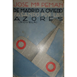 De Madrid a Oviedo pasando por las Azores. Novela.