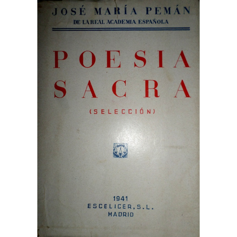 Poesía Sacra. (Selección).