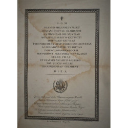 D. O. M. Joannis Melendez Valdes hispani poetae clarissimi ac 1817 die 26 Maii Monspelii subito extincti…