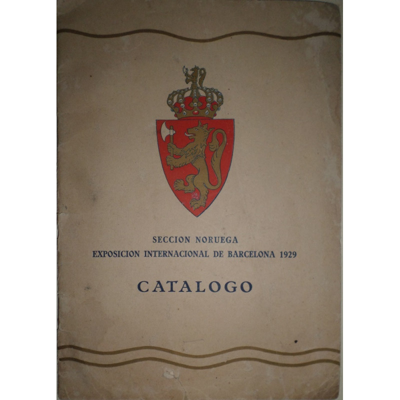 SECCIÓN Noruega. Exposición Internacional de Barcelona 1929.