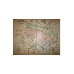 PLANO de Zaragoza. Facilitado y revisado por el Ayuntamiento. Escala 1:7.000.