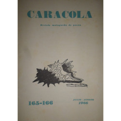 CARACOLA. Revista malagueña de poesía. Números 165-166. Julio-Agosto 1966.