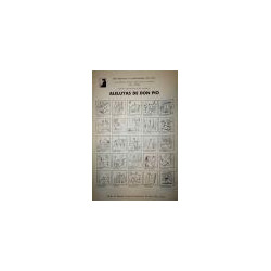 ALELUYAS de Don Pío [BAROJA]. Recuerdo del 70 aniversario (1917-1987). Monos de Eduardo Vicente. Historietas de Juan Pérez Creus