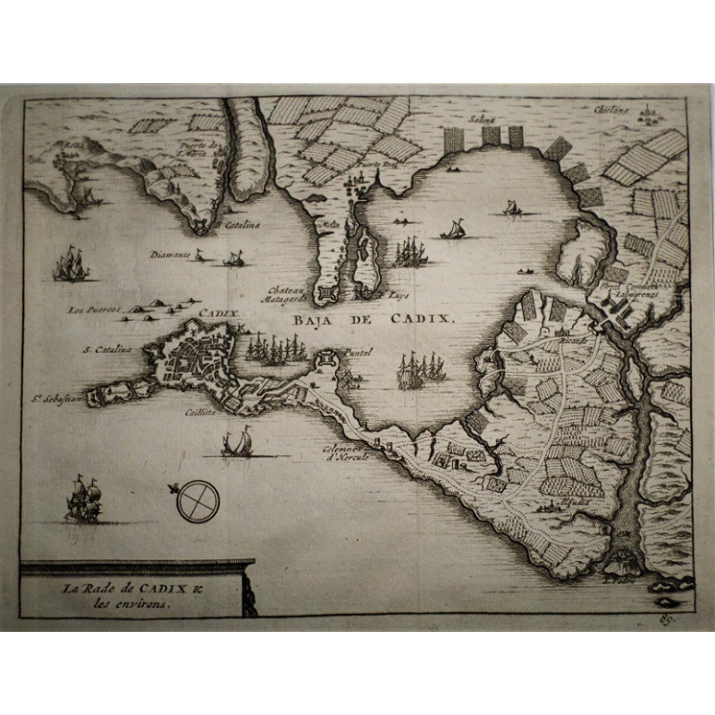 La Rade de Cadix & les environs.