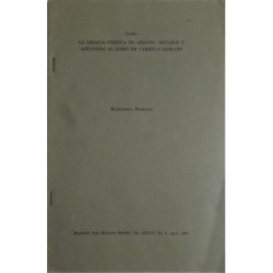 La lengua poética de Berceo: Reparos y adiciones al libro de Carmelo Gariano.