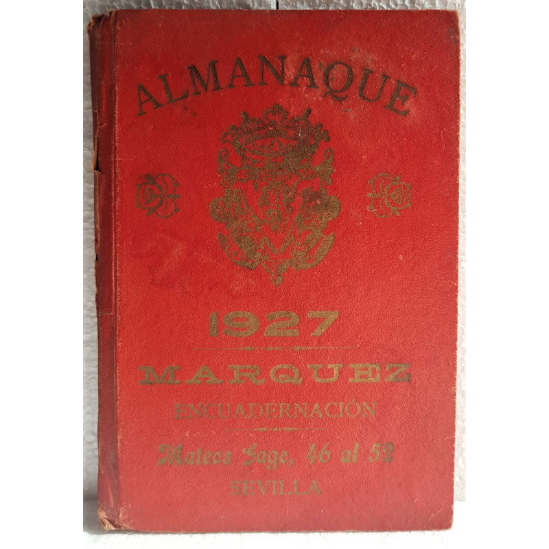 ALMANAQUE del Arzobispado de Sevilla para el año 1927.