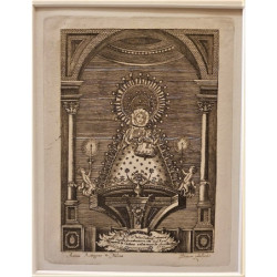 Vde. Rº de Nª. Sª. de las Cuebas que se benera en la Capilla de su advocación sita en el Real Monasterio de Cartuxa extramuro de