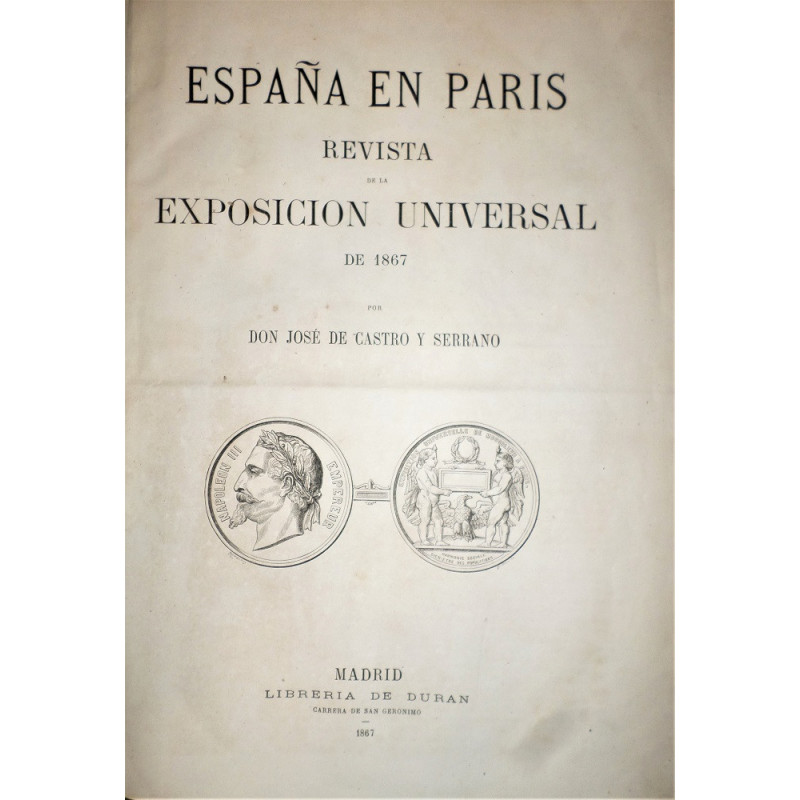 España en París. Revista de la Exposición Universal de 1867.