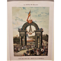 Vista del Arco del límite de la Provincia [Málaga].