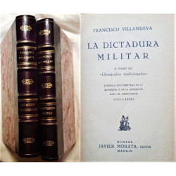 Obstáculos tradicionales (tomo I) /-/   La dictadura Militar (tomo II de Obstáculos tradicionales).