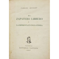 El zapatero librero y La imprenta en Inglaterra. (Dos relatos). Traducción y prólogo por M. Cardenal de Iracheta.